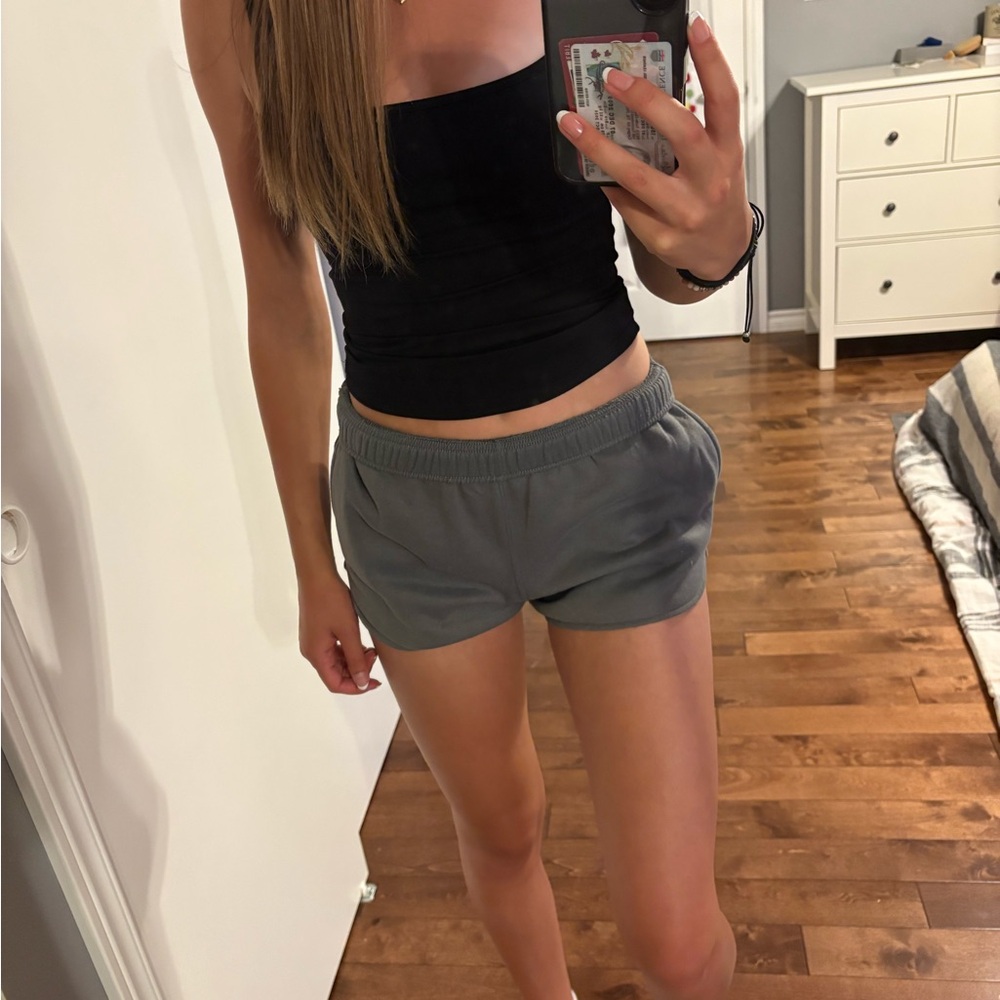 Aeropostale Women's Athletic Gray Shorts
